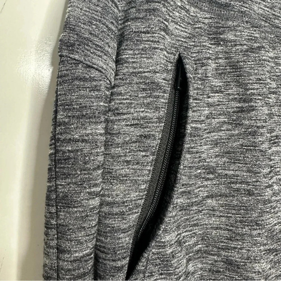 Athleta Black Heather Metro Street Zipper Ankle Joggers Size Small - Picture 5 of 11